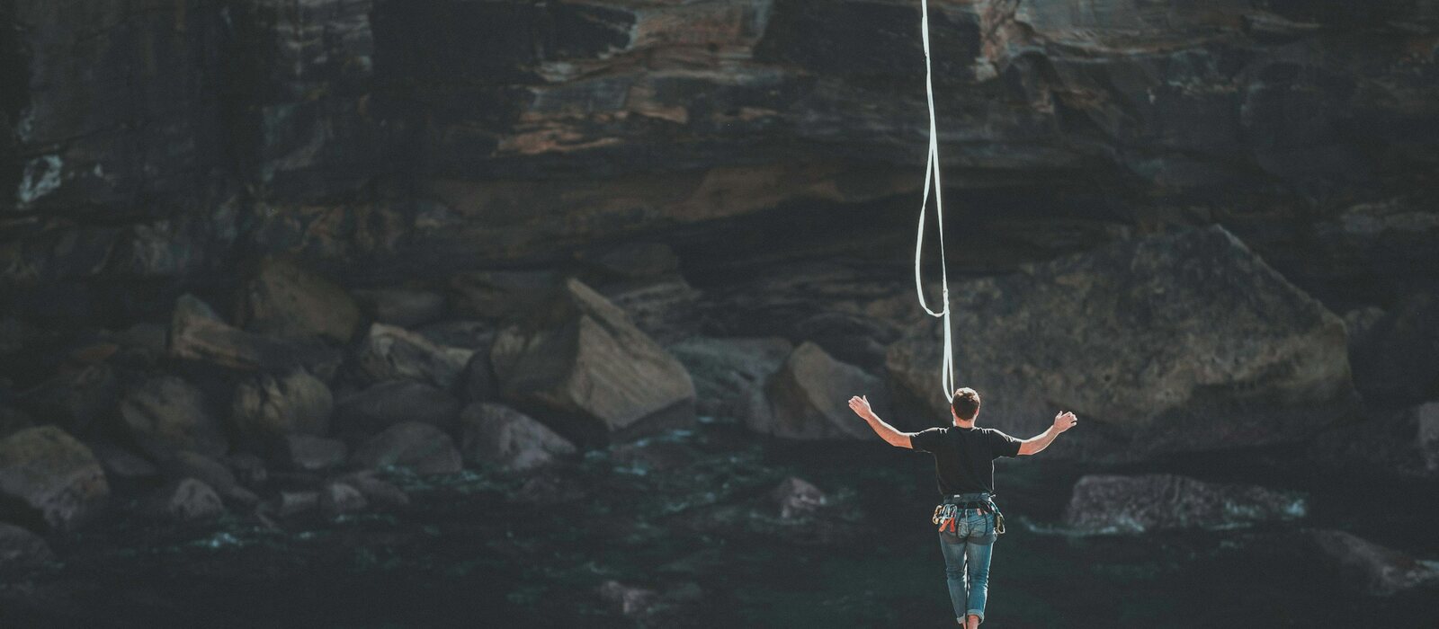 man on rope